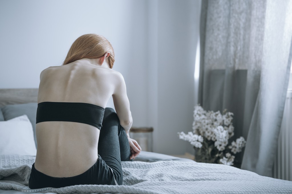 woman with bulimia