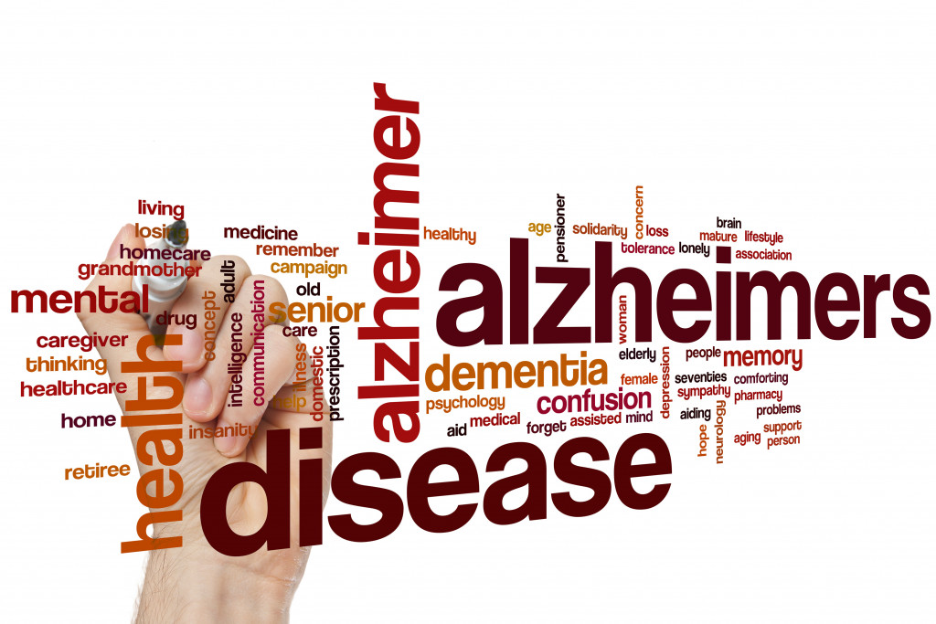 alzheimer's disease word cloud